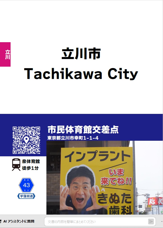 【匿名配送】きぬた歯科看板 新・完全攻略マップ 2nd Stage