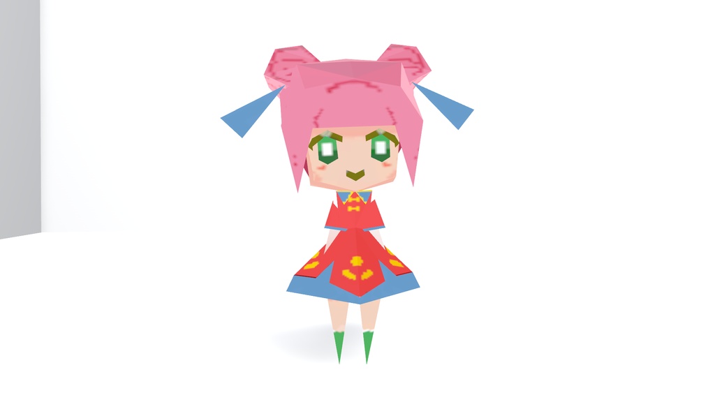 チュン チャイナ風の女の子【VRChat想定】