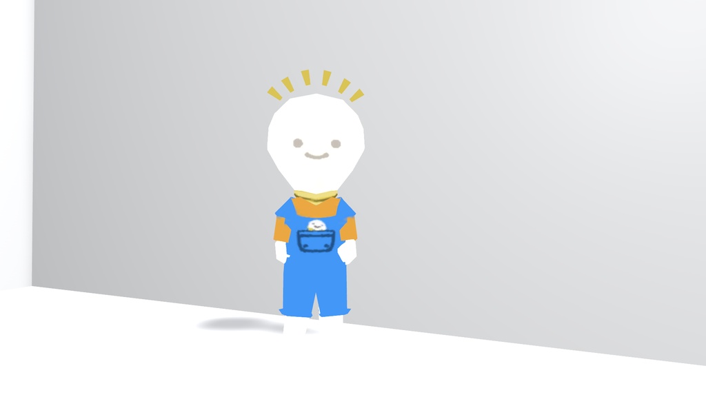 【ライト付き】電球くん【VRC想定3Dアバターモデル】