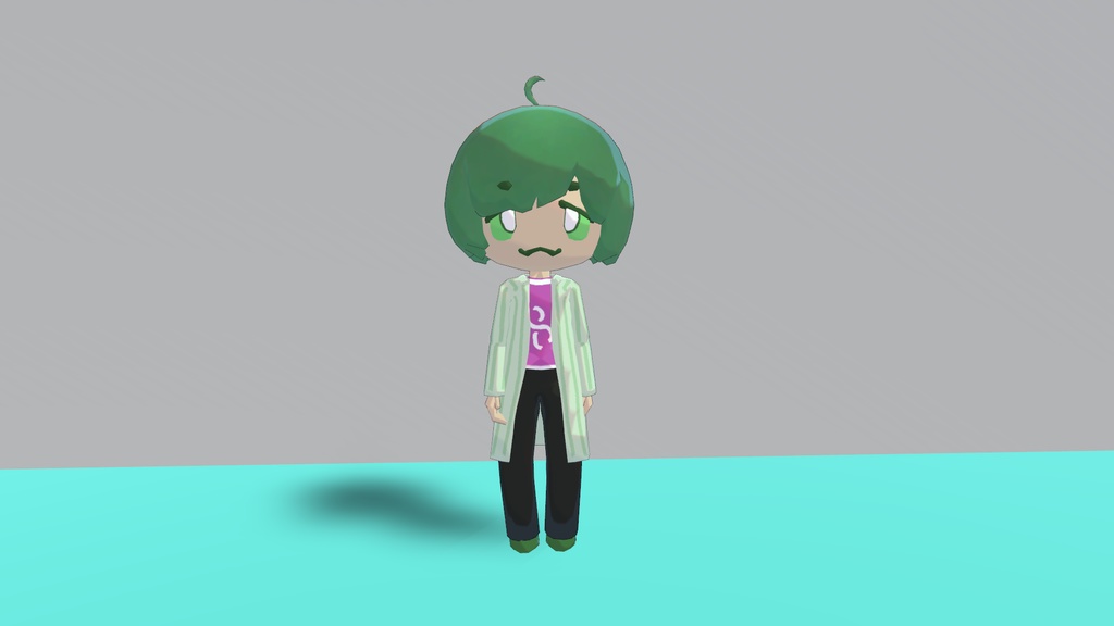 【無料・投げ銭】ローポリ女の子『なまり』【VRC想定3Dアバターモデル】