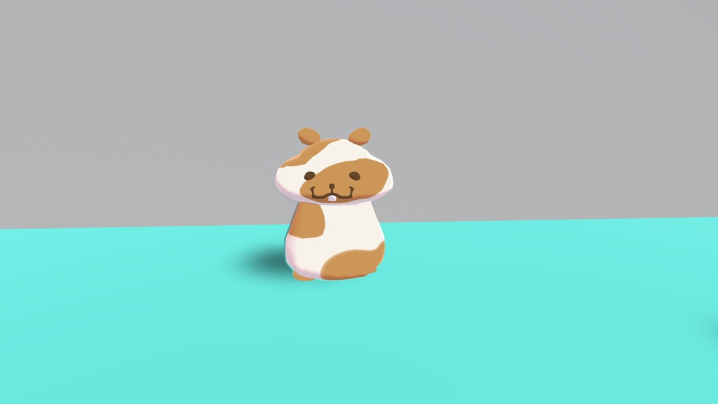 【無料】『とけハム』【VRC想定３Dモデル】