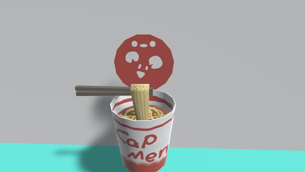 【３D小物】『カプメン』【伸びる】