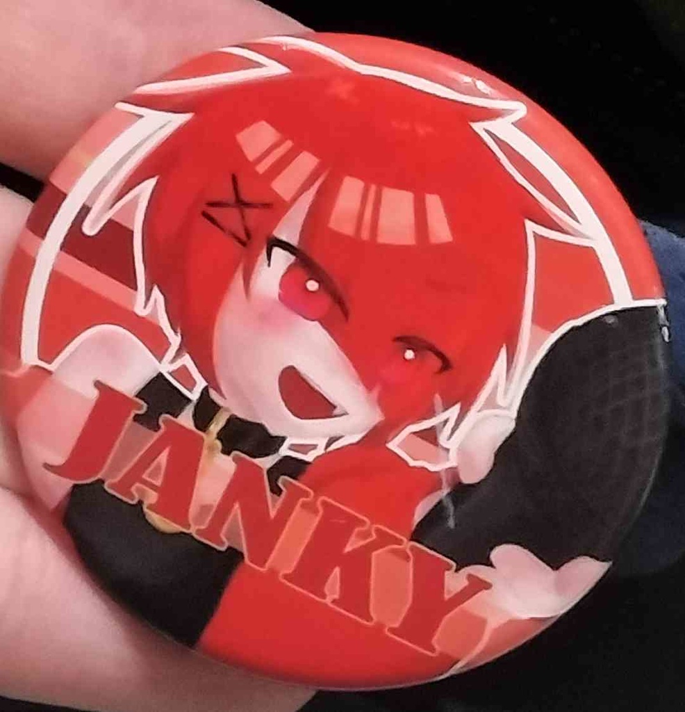 じゃんきー。シンプル缶バッヂ！