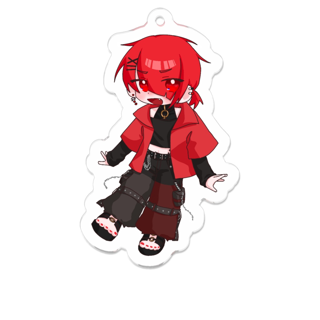 じゃんきー。新立ち絵キーホルダー