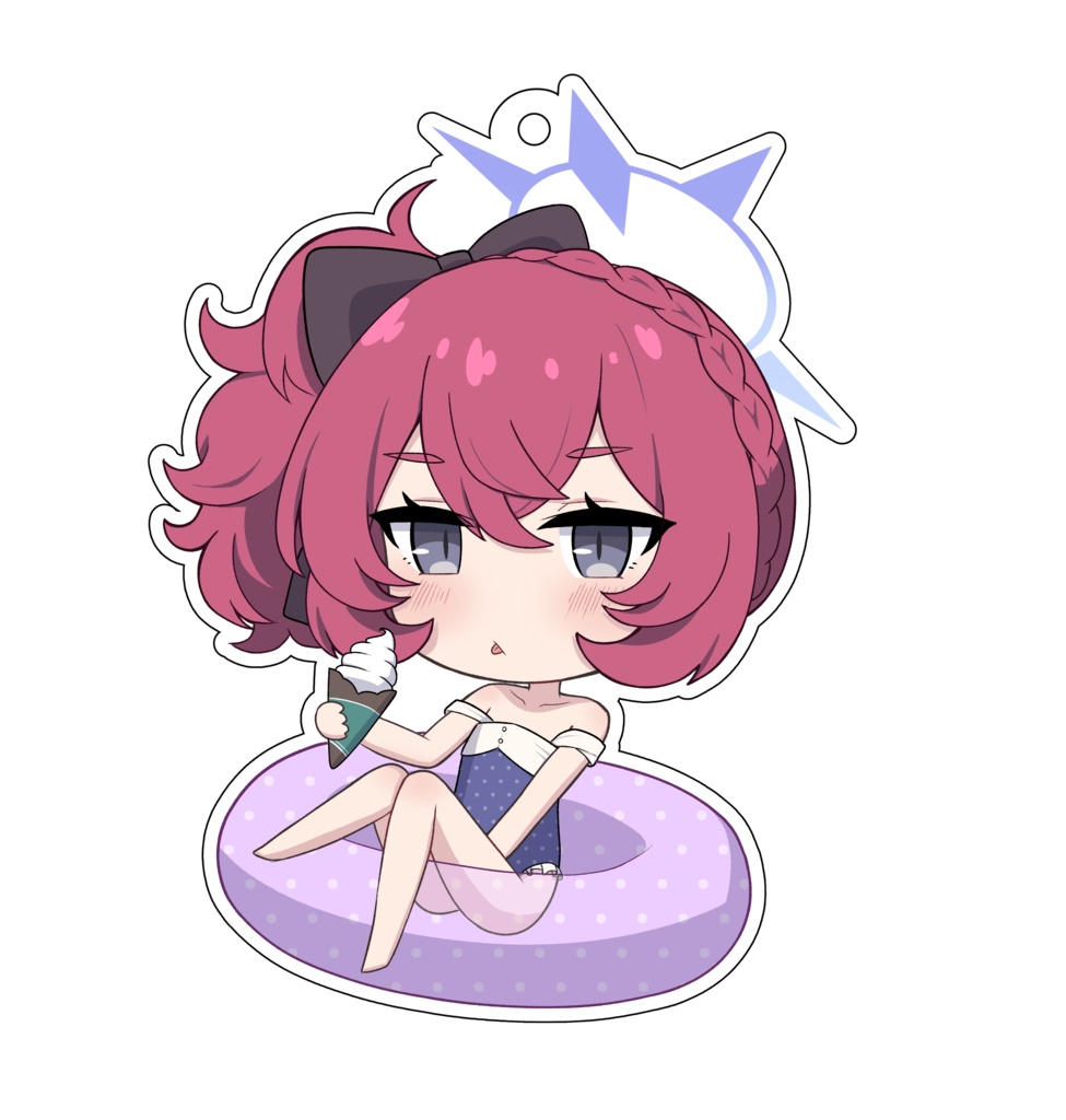 水着イロハ　アクリルキーホルダー