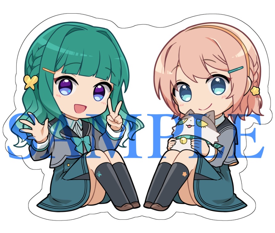ハルリノ架空アニメ！アクリルキーホルダー