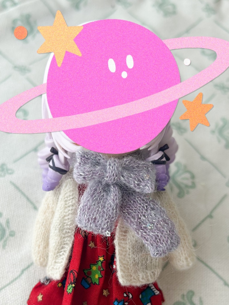 リボンのマフラー