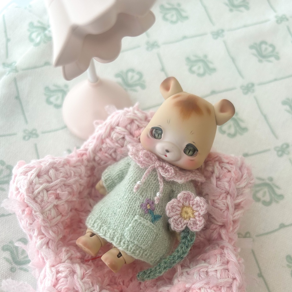お花つみのニットセット