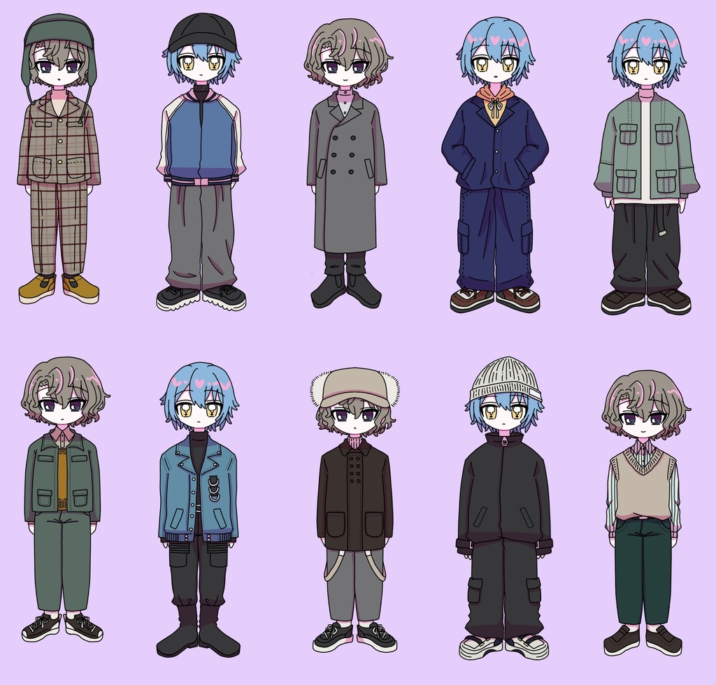 捏造私服ステッカー