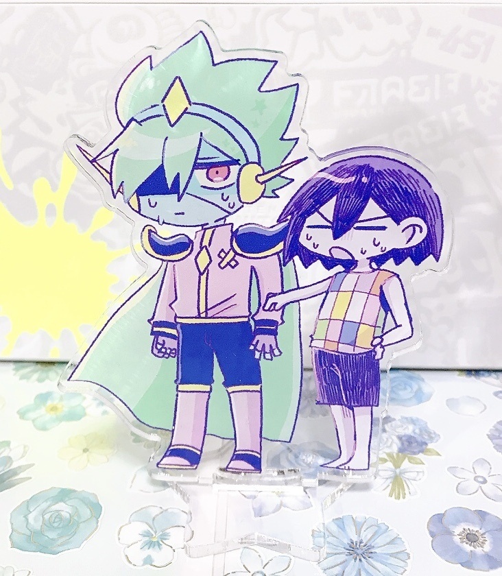 スペボ&ケルと一緒にお出掛けアクリルスタンド(夏)