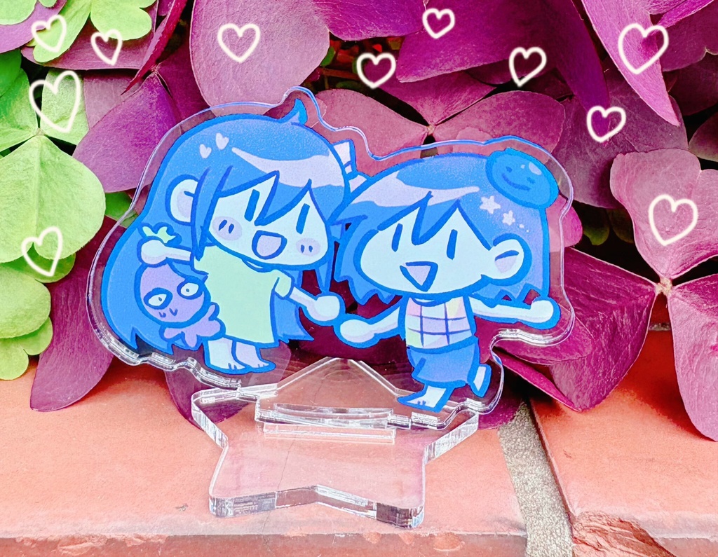 オーブリー＆ケルアクリルスタンド💜🧡