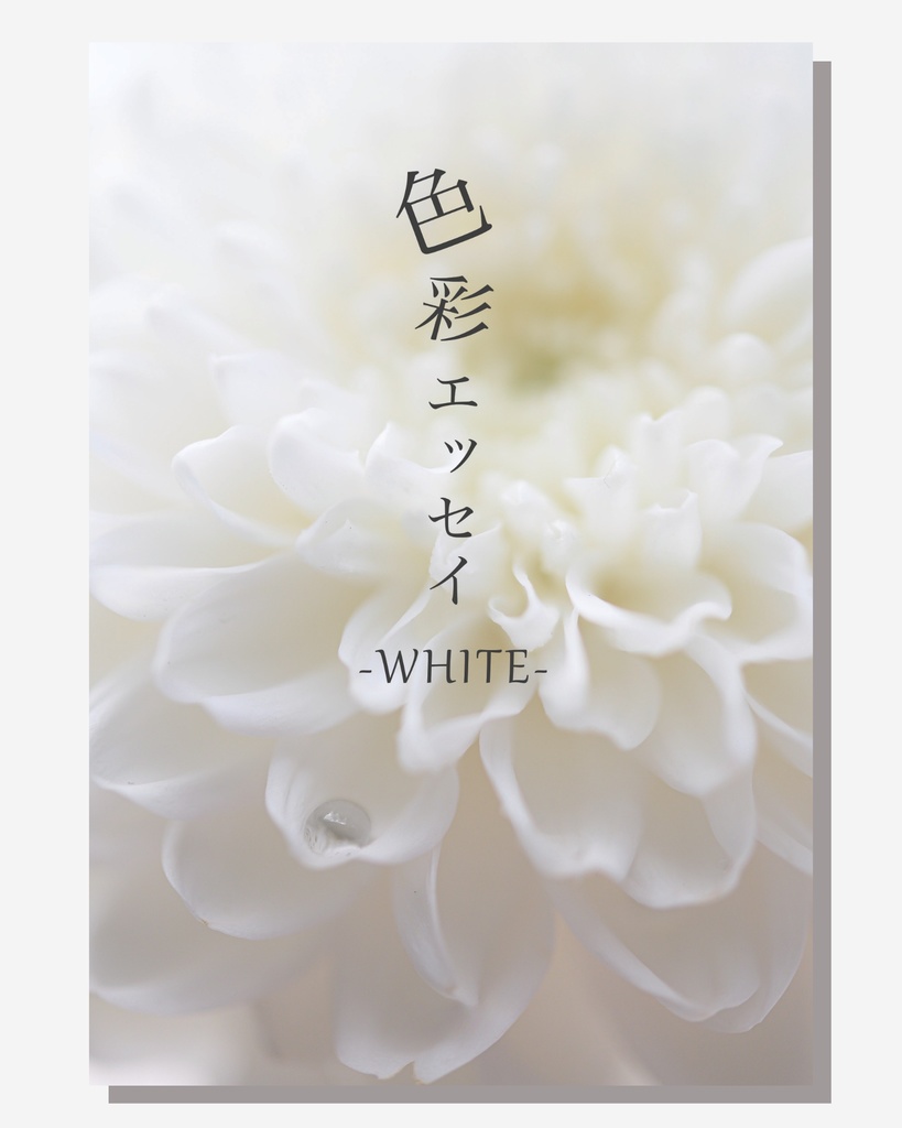 色彩エッセイ-WHITE-