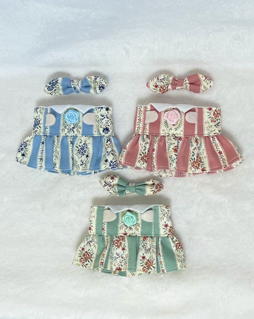 【アンティークフラワー】ワンピース