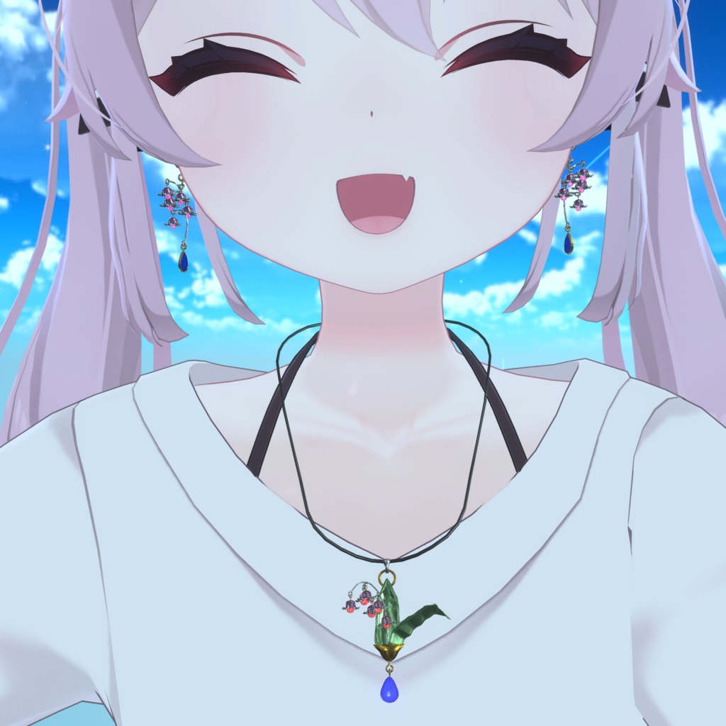 すずらん・イアリング・ネックレス