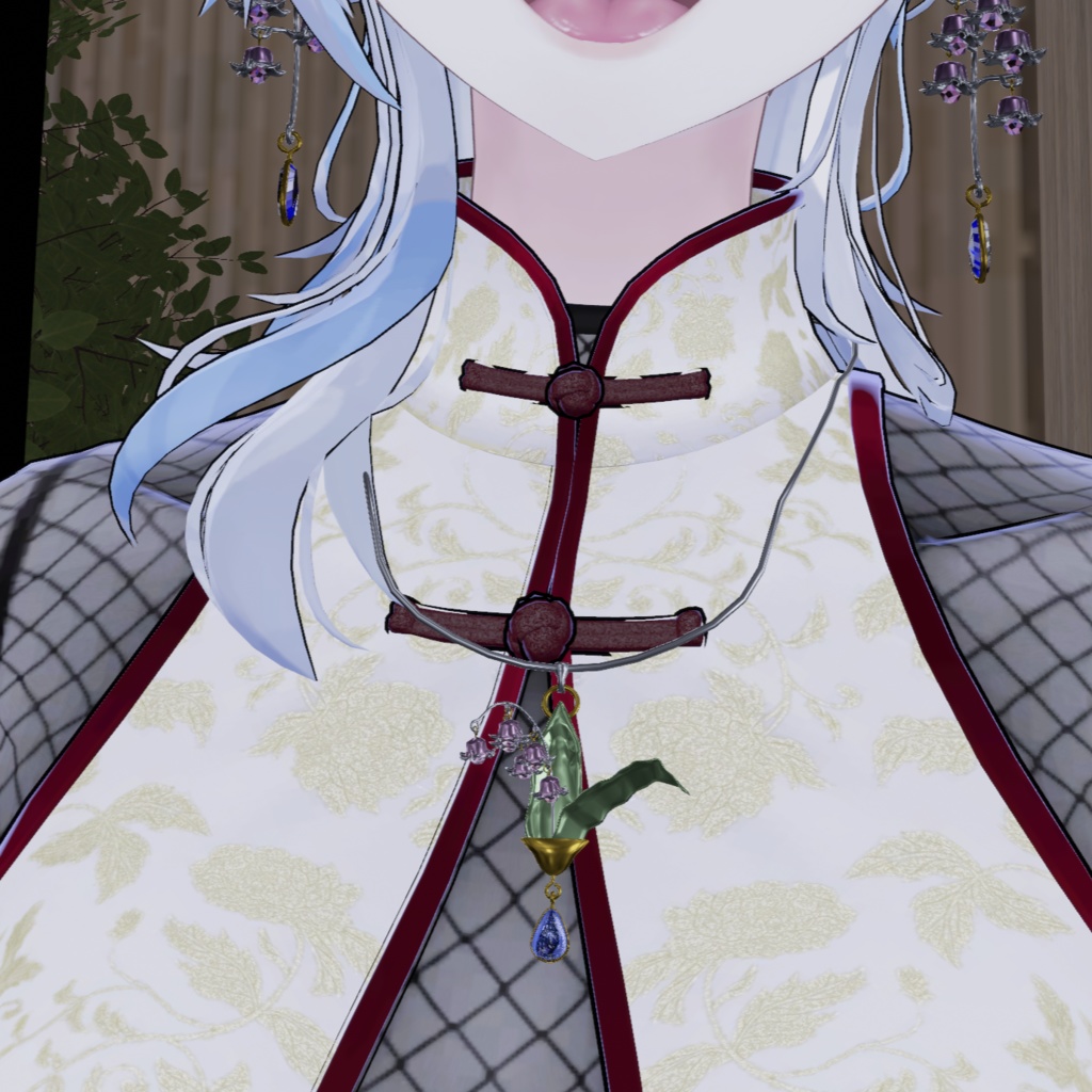 すずらん・イアリング・ネックレス