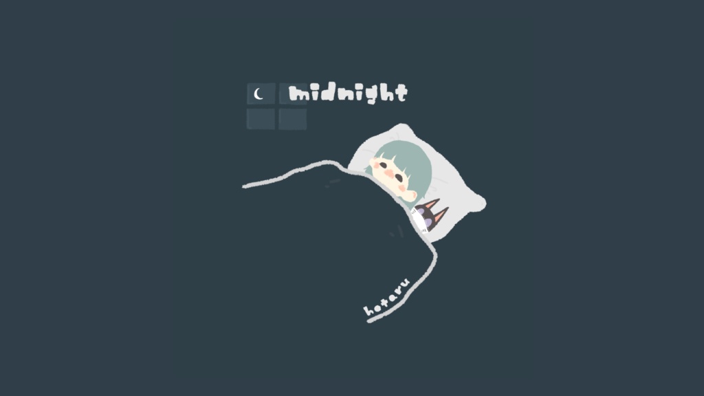【フリーBGM】夜更け / midnight