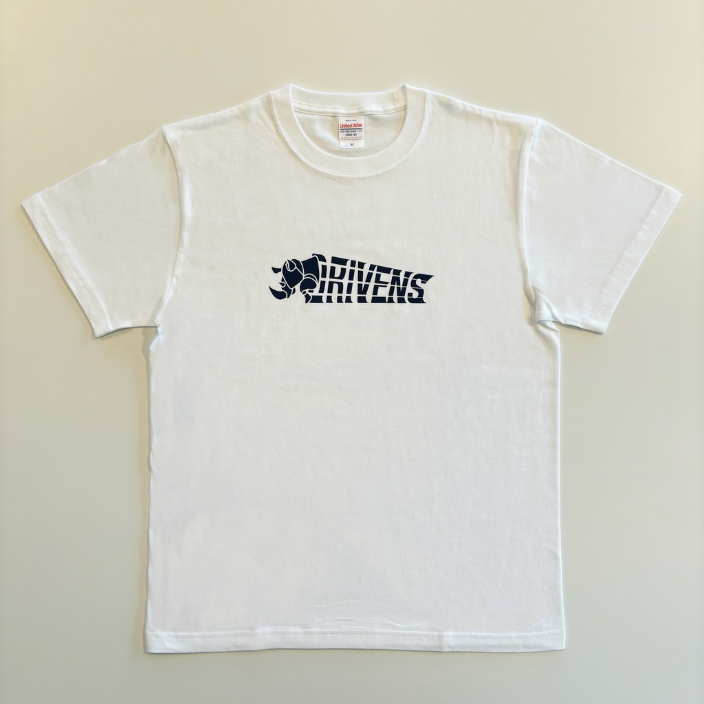 【受注生産】2024-25シーズン『DRIVENS』Tシャツ(白)※11月上旬以降にお届け予定