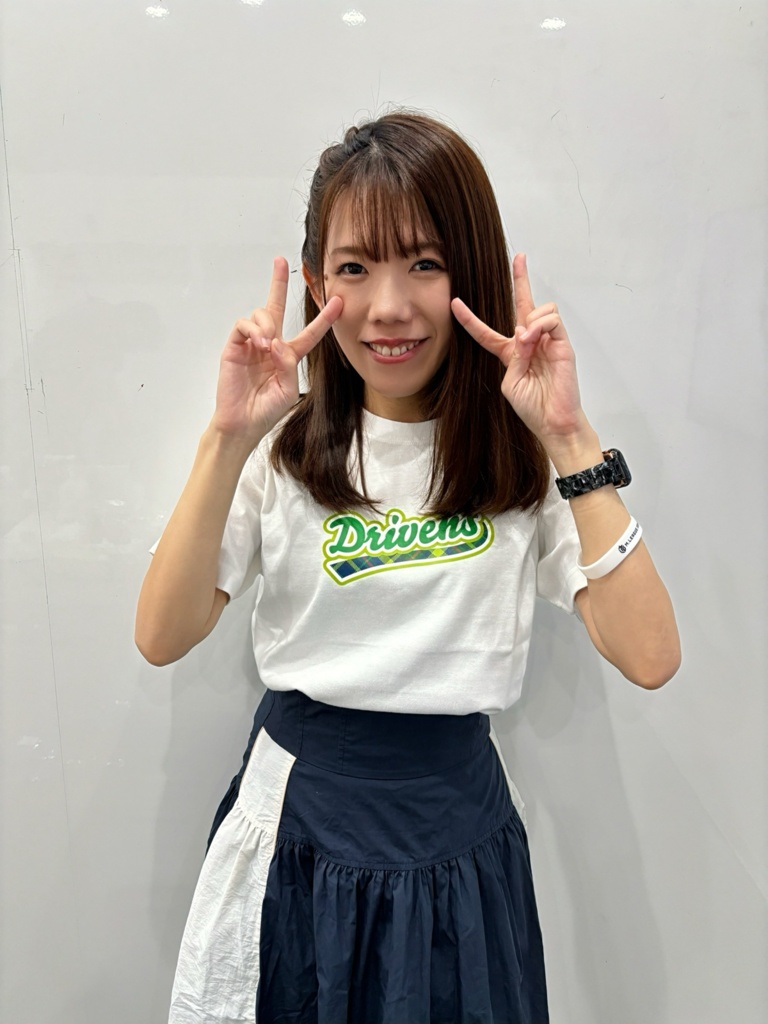 【受注生産】2024-25シーズン『Drivensチェック』Tシャツ(白)※11月上旬以降にお届け予定
