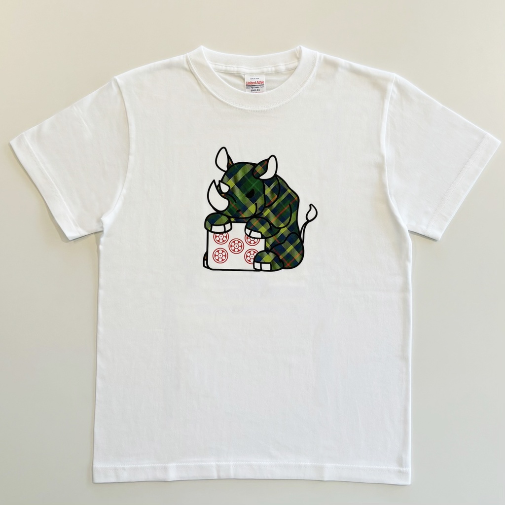 【受注生産】2024-25シーズン『サイ五筒』Tシャツ(白)※11月上旬以降にお届け予定