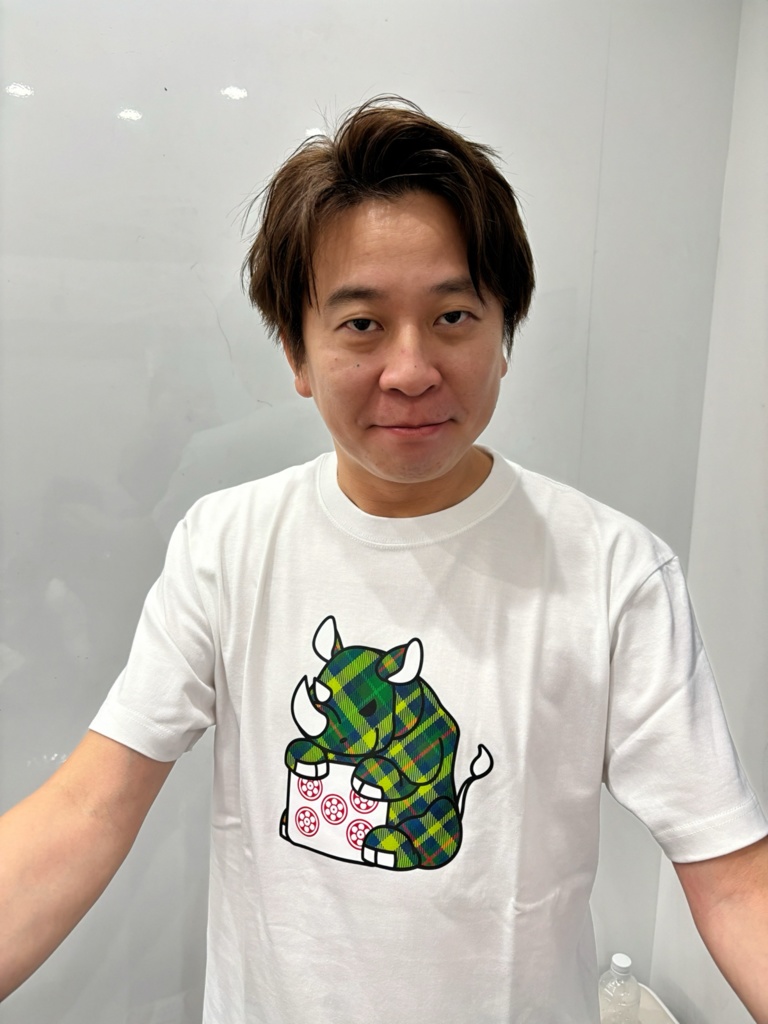 【受注生産】2024-25シーズン『サイ五筒』Tシャツ(白)※11月上旬以降にお届け予定