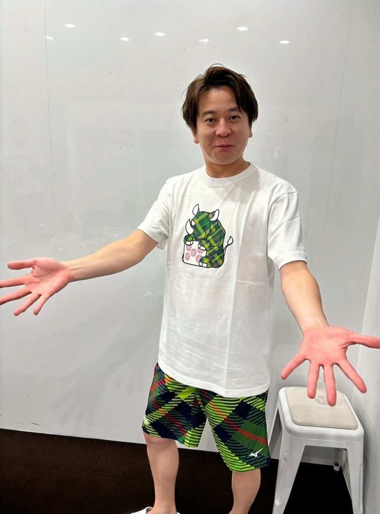【受注生産】2024-25シーズン『サイ五筒』Tシャツ(白)※11月上旬以降にお届け予定