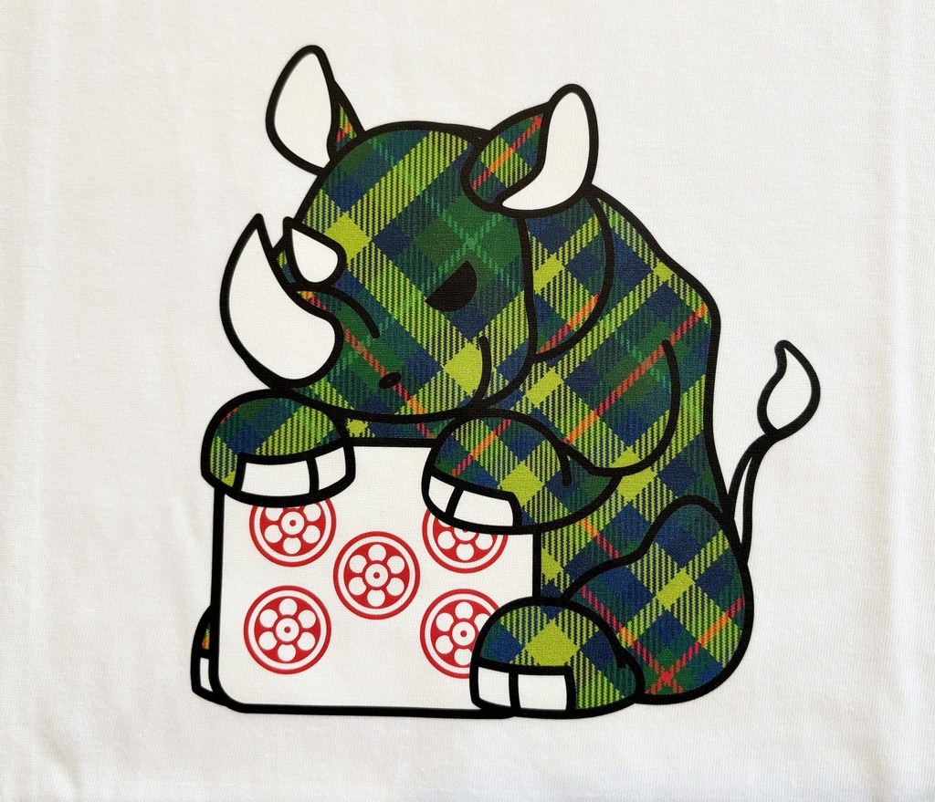 【受注生産】2024-25シーズン『サイ五筒』Tシャツ(白)※11月上旬以降にお届け予定