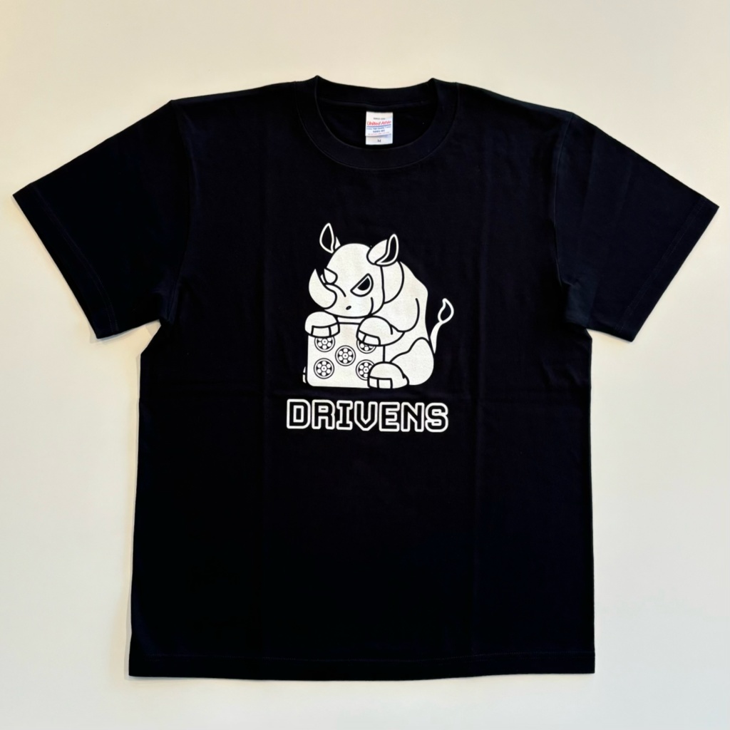 【受注生産】2024-25シーズン『サイ五筒』Tシャツ(黒)※11月上旬以降お届け予定