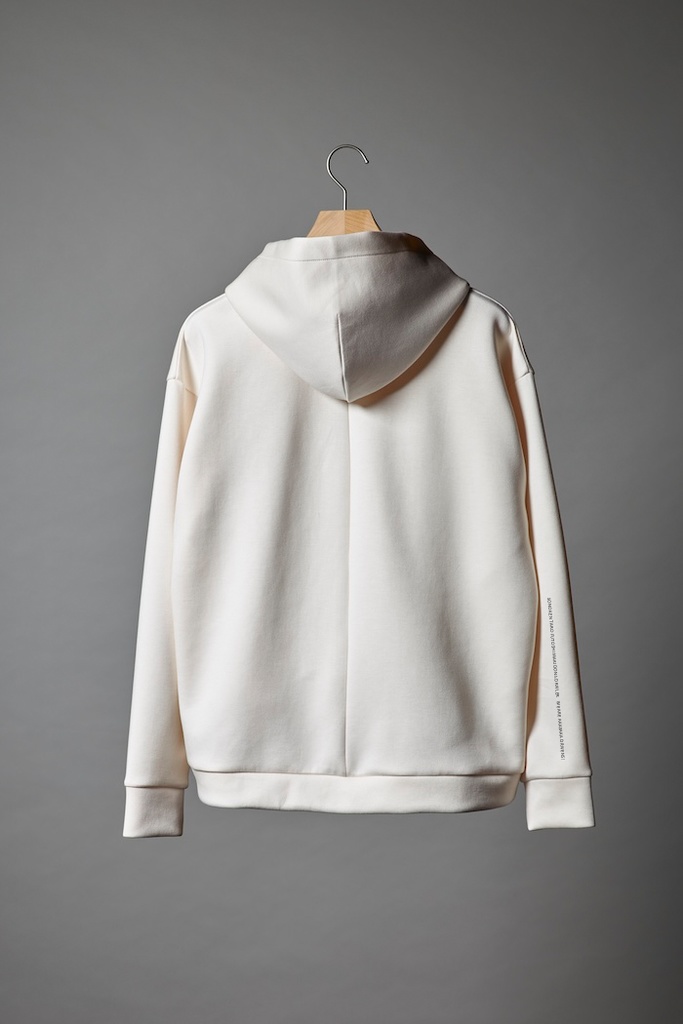 【数量限定】DRIVENS オリジナルダンボールニットパーカー<白>(BLACK CAB仕様)