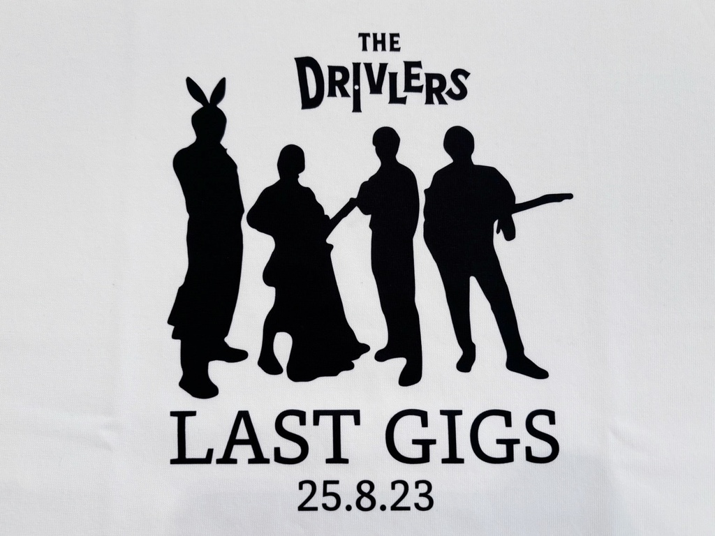 【受注生産】2025-26シーズン『LAST GIGS』BIGシルエットTシャツ(白)※11月下旬以降にお届け予定