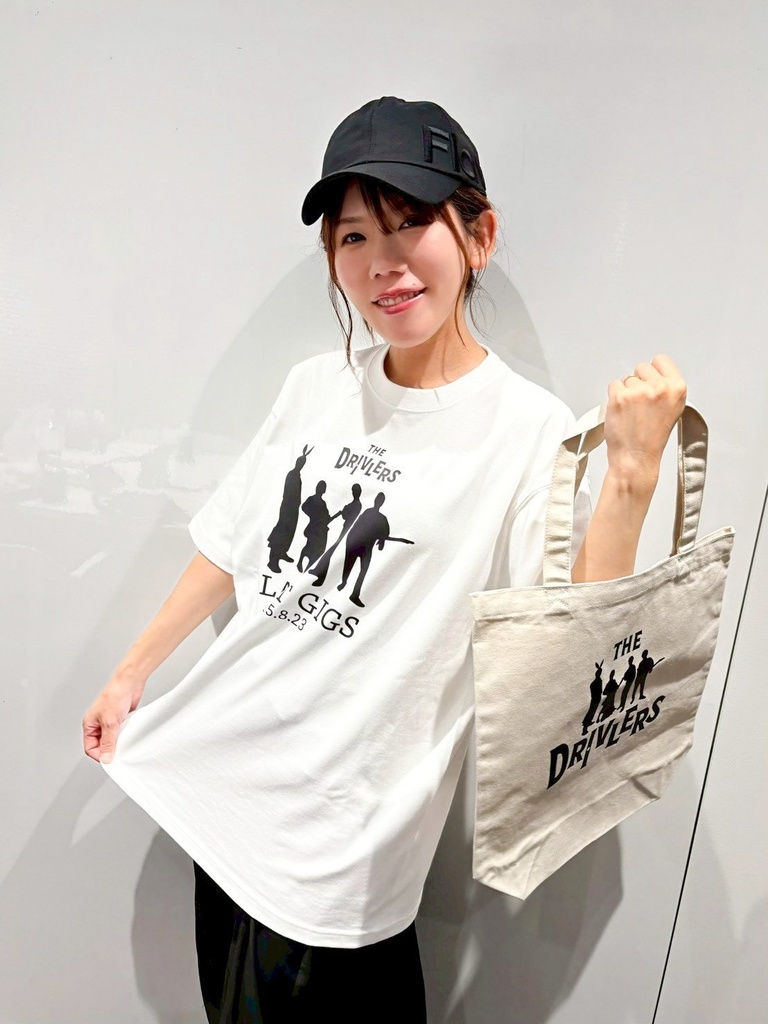 【受注生産】2025-26シーズン『LAST GIGS』BIGシルエットTシャツ(白)※11月下旬以降にお届け予定