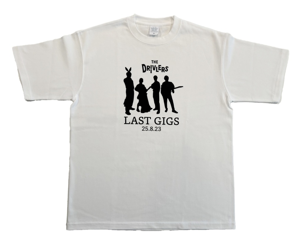 【受注生産】2025-26シーズン『LAST GIGS』BIGシルエットTシャツ（白）※11月下旬以降にお届け予定