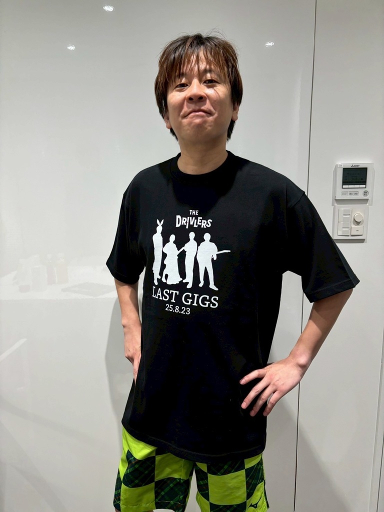 【受注生産】2025-26シーズン『LAST GIGS』BIGシルエットTシャツ(黒)※11月下旬以降にお届け予定