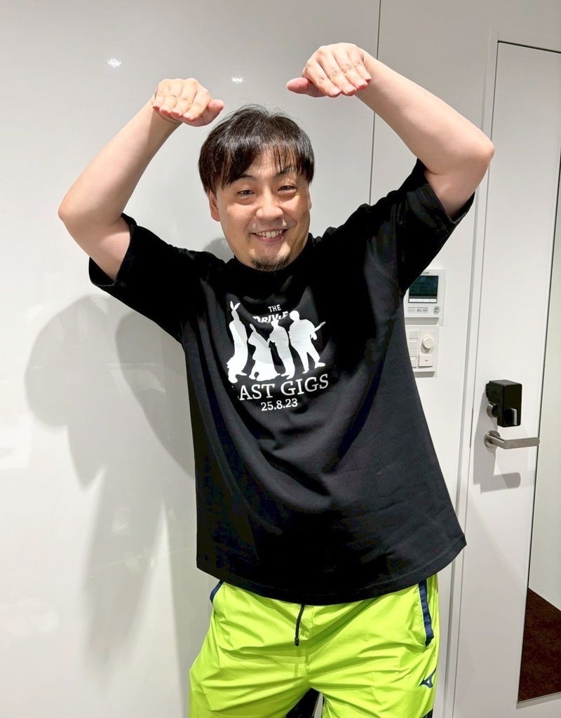 【受注生産】2025-26シーズン『LAST GIGS』BIGシルエットTシャツ(黒)※11月下旬以降にお届け予定