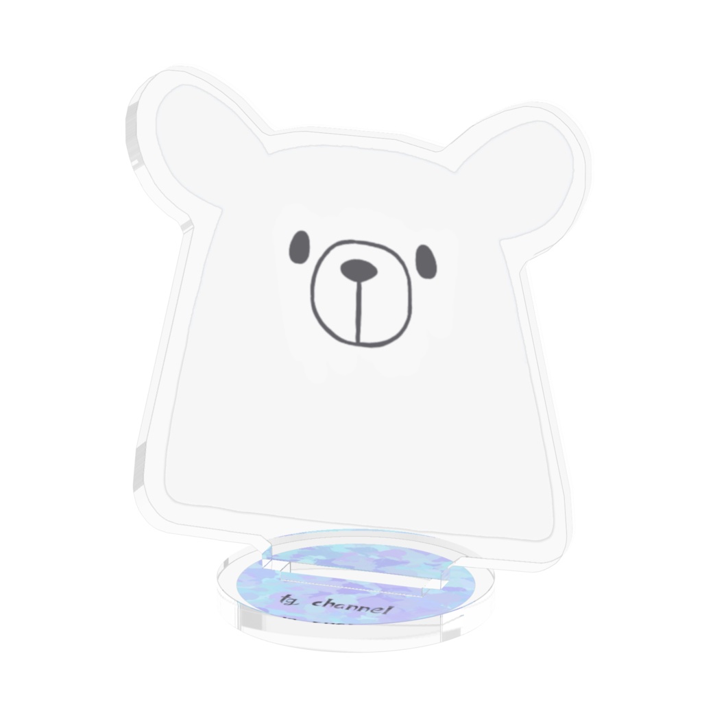 tgくま　アクリルフィギュア