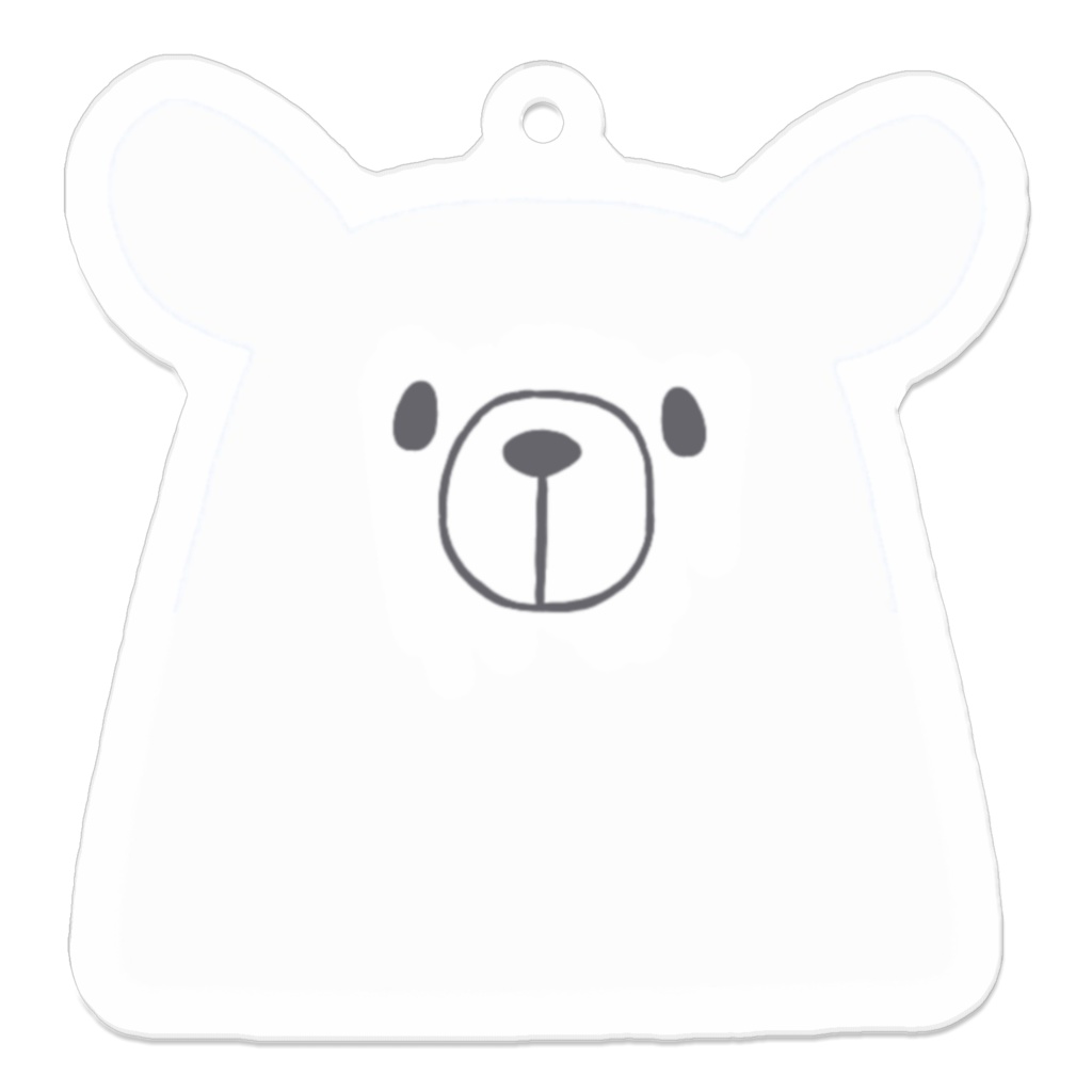 tgくま　アクリルキーホルダー