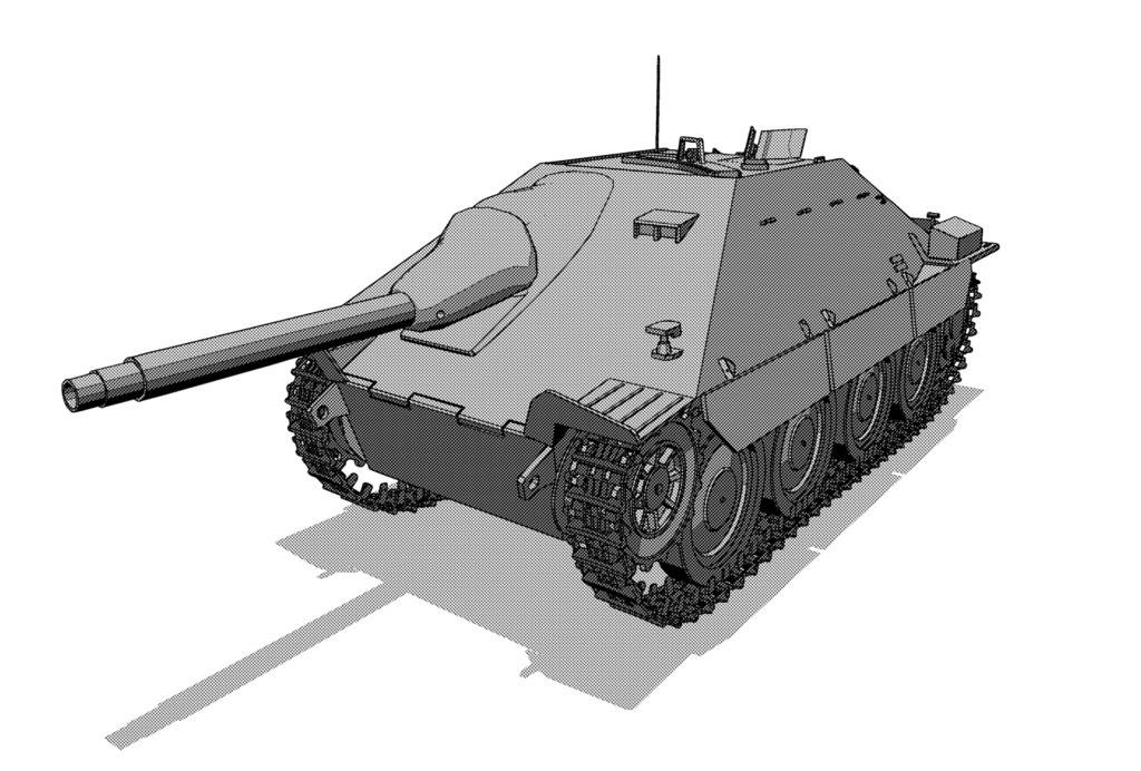 38式軽駆逐戦車ヘッツァー(マニュアル追加版)