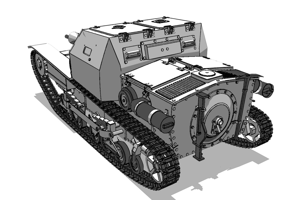 CV33快速戦車(L3/33)マニュアル付き