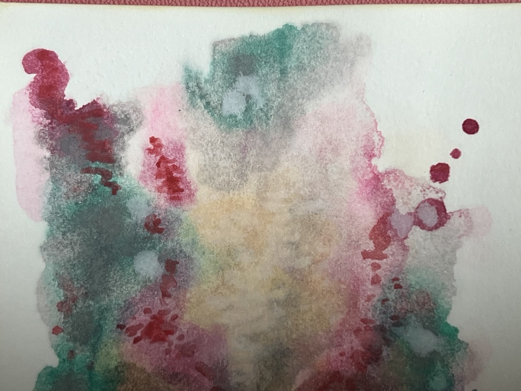 「あの日の傷、」水彩画原画 ‘The Scar of That Day,’ Original Watercolour Painting