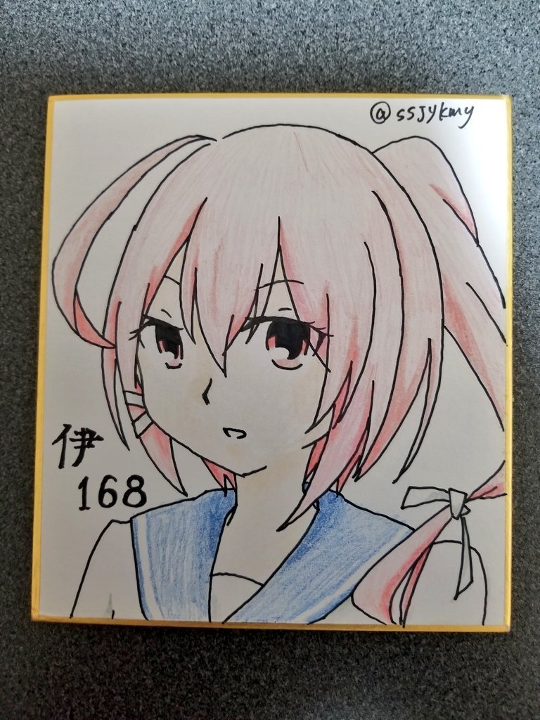 艦これ リクエストミニ色紙