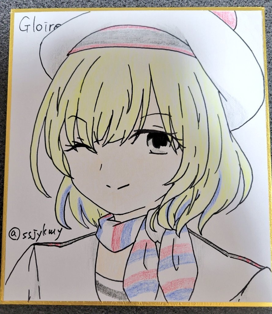 艦これ リクエストミニ色紙