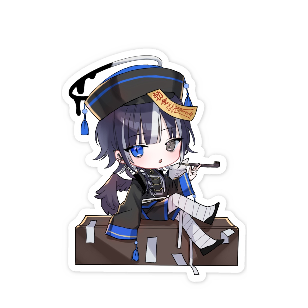 キョンシーSDステッカー