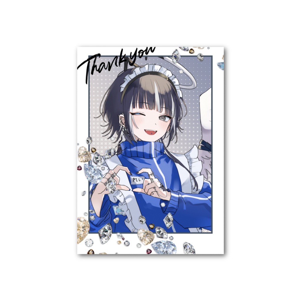 ジャージメイド ウインク フォト風カード