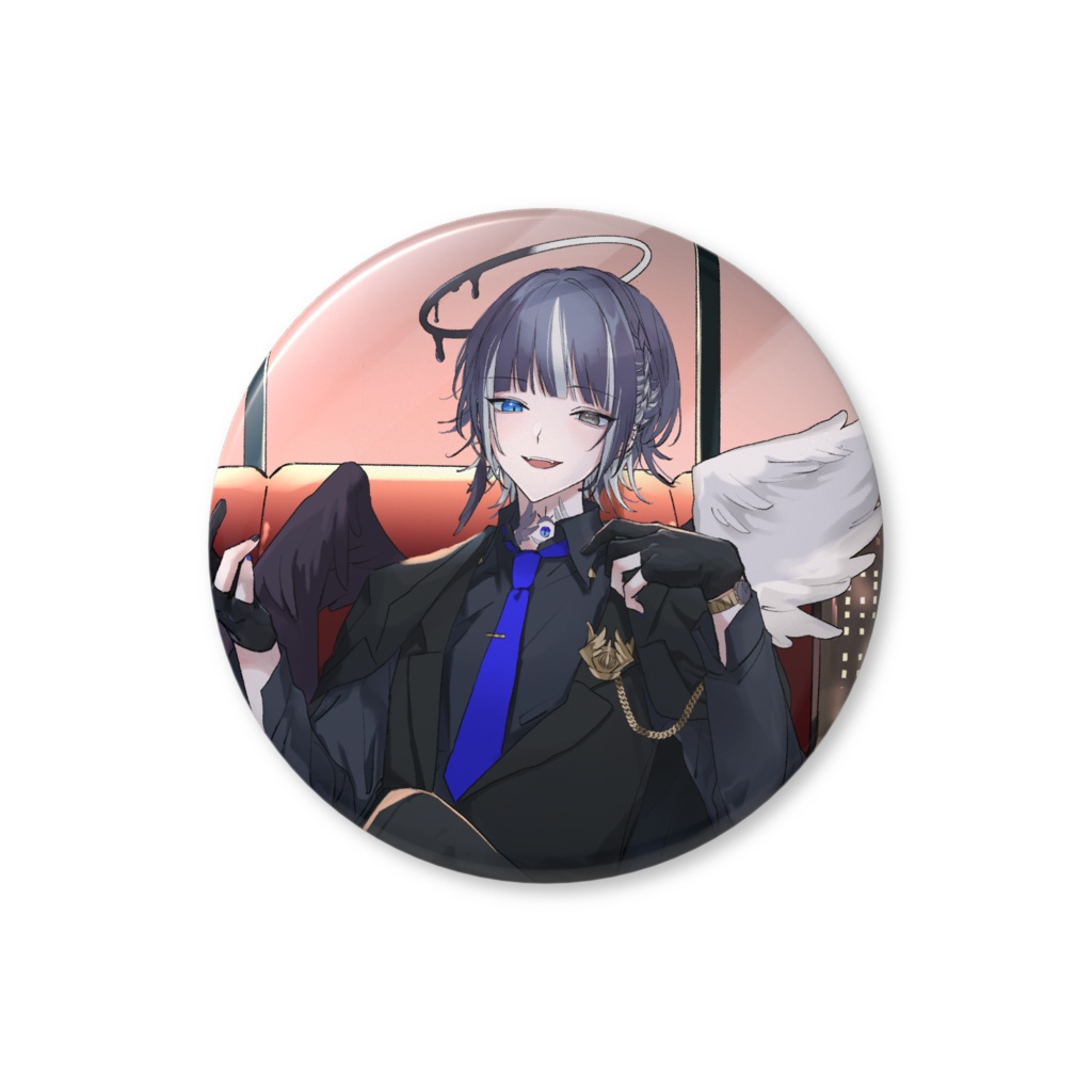 マフィア缶バッチ