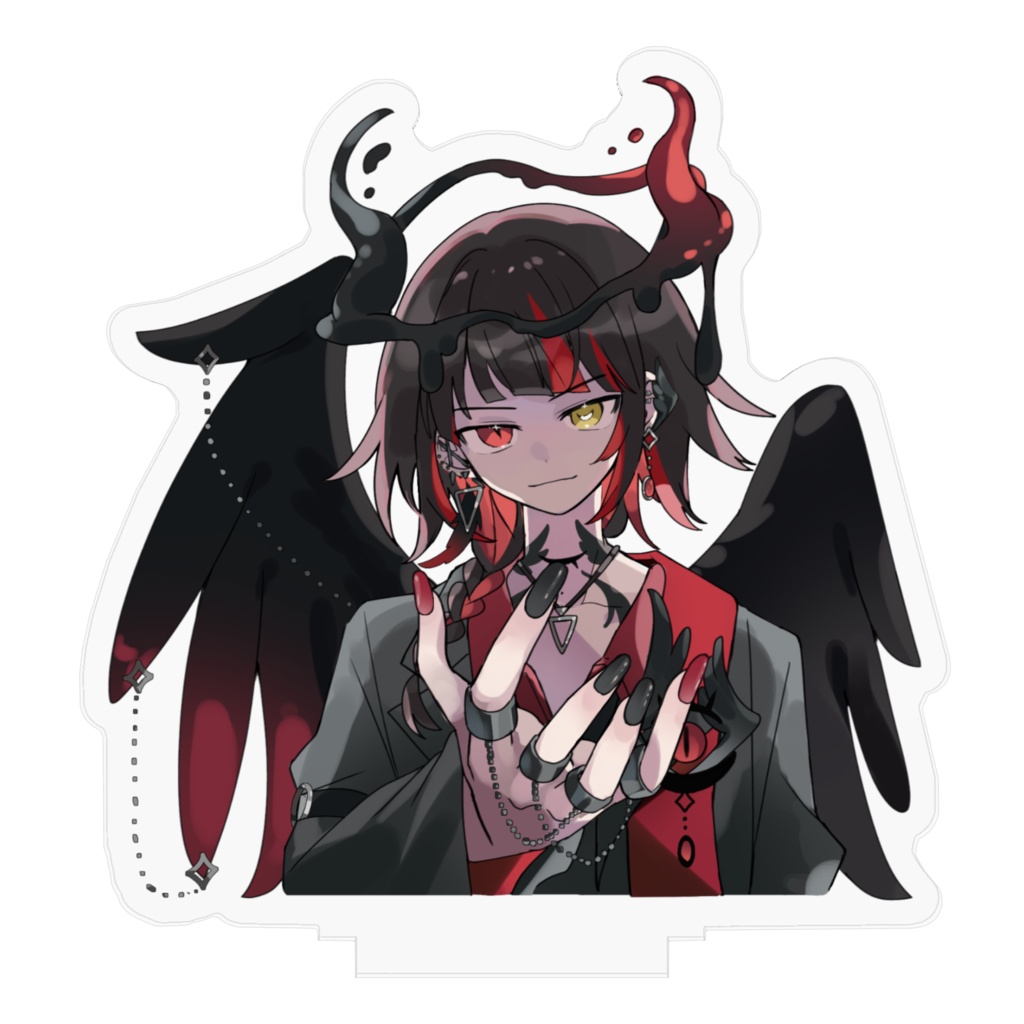 新衣装、堕天Ver.オリジナルイラストアクスタ1