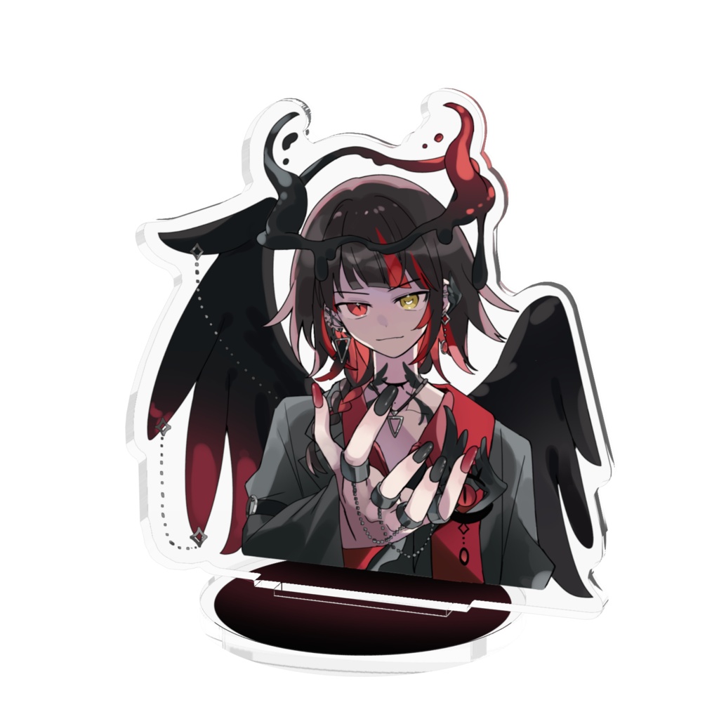 新衣装、堕天Ver.オリジナルイラストアクスタ1