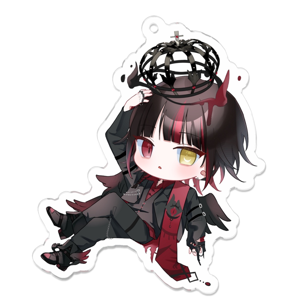 新衣装 堕天Ver.1枚絵SDアクキー