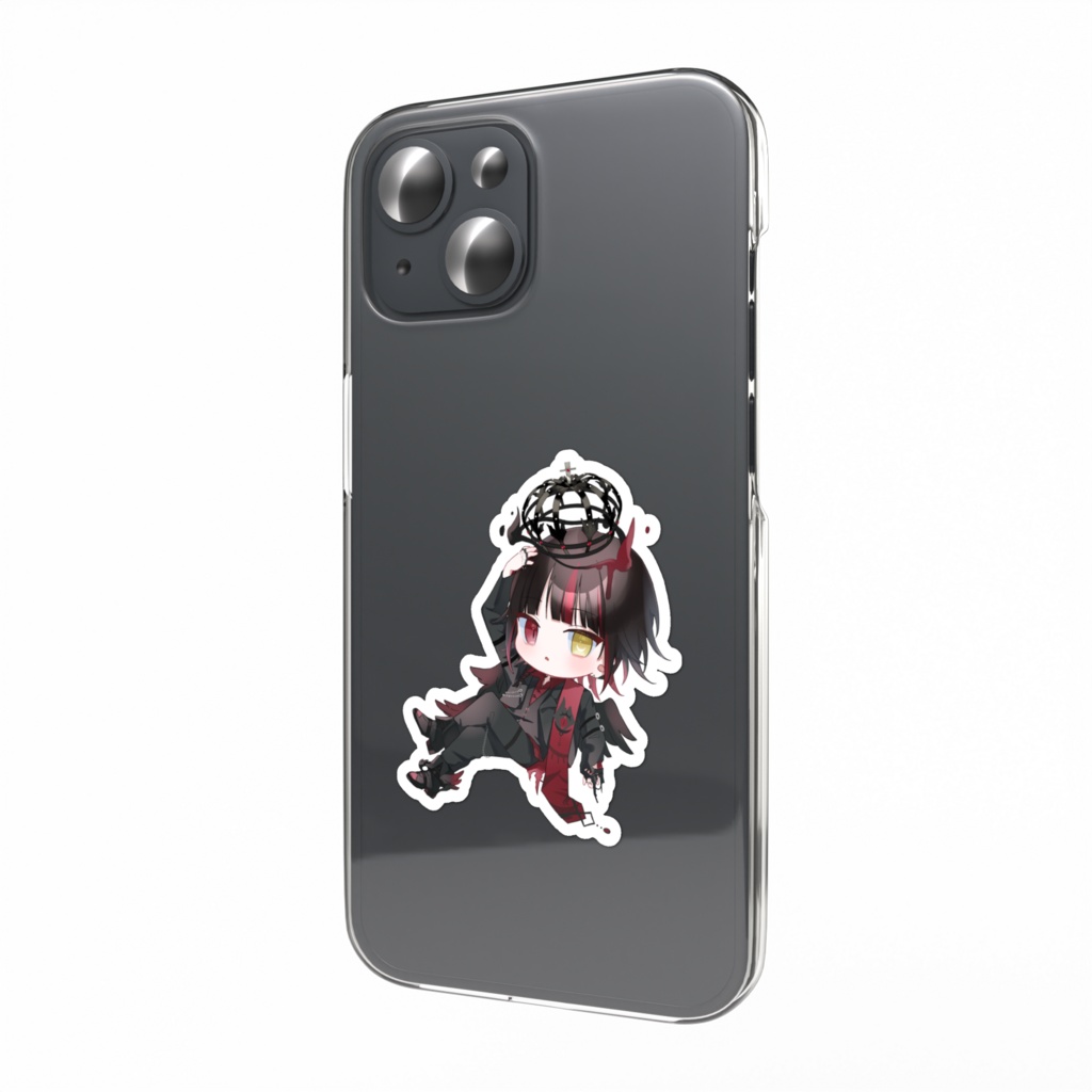 新衣装 堕天Ver.1枚絵SDスマホステッカー