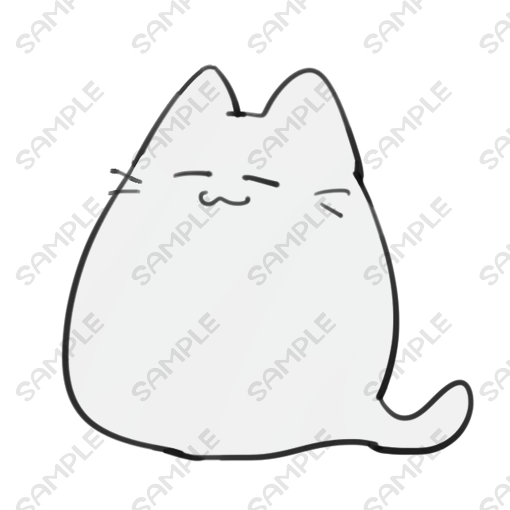 ゆるしろねこ【4種類】