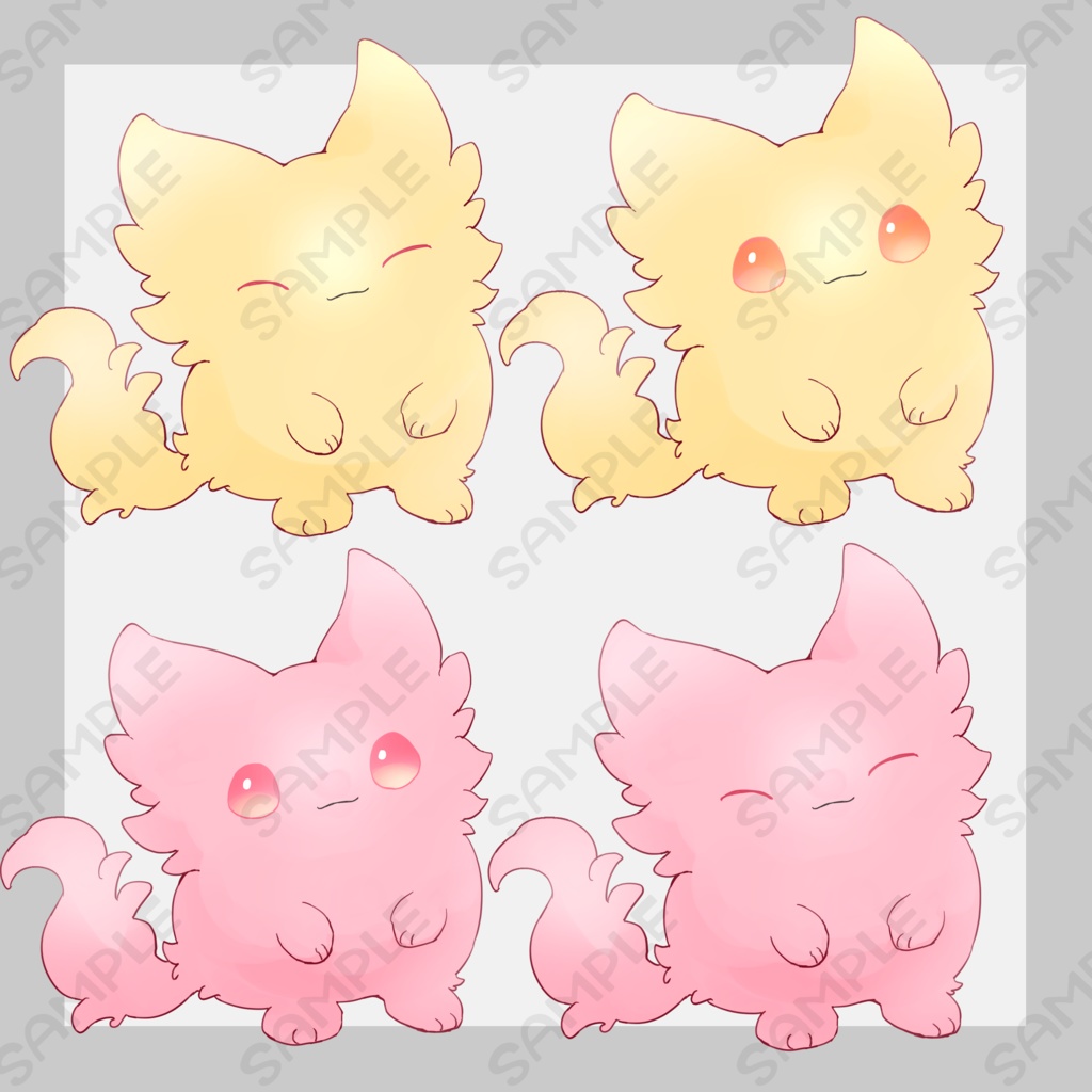 もふもふケモ【8種類】