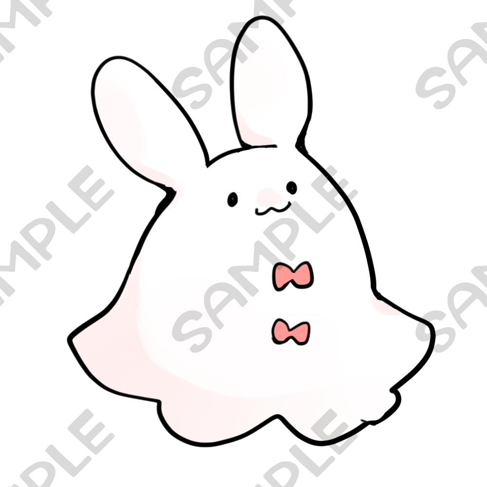 おばけ風マスコットキャラ8種